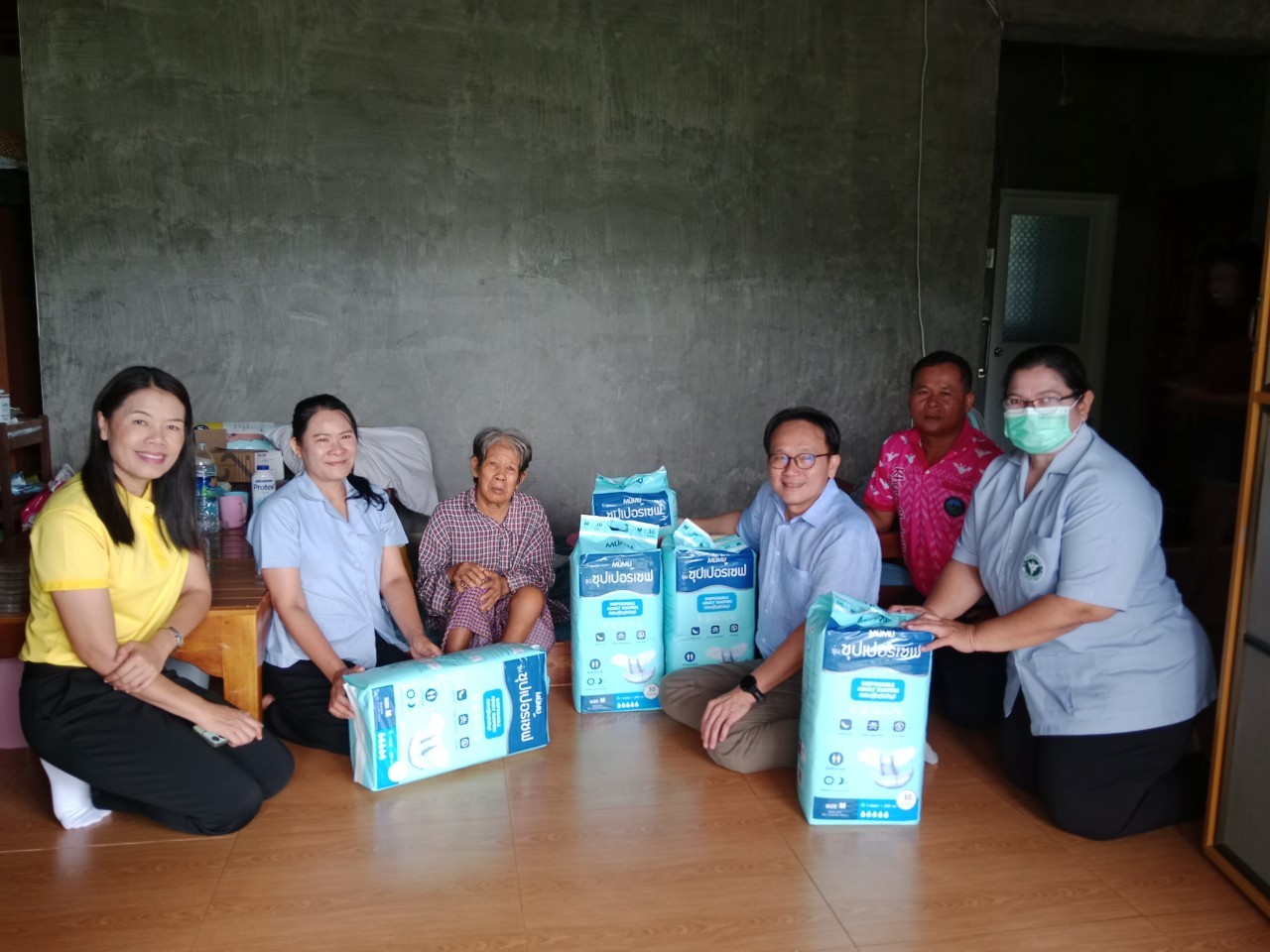  โครงการสนับสนุนผ้าอ้อมผู้ใหญ่สำหรับบุคคลที่มีภาวะพึ่งพิง และบุคคลที่มีภาวะปัญหาการกลั้น ปัสสาวะหรืออุจจาระไม่ได้